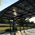 Соларна паркинг конструкция